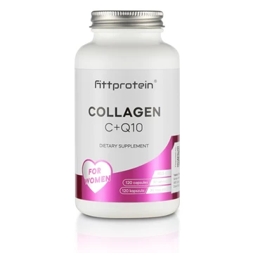 Fittprotein Collagen C+Q10 - 120 kapszula