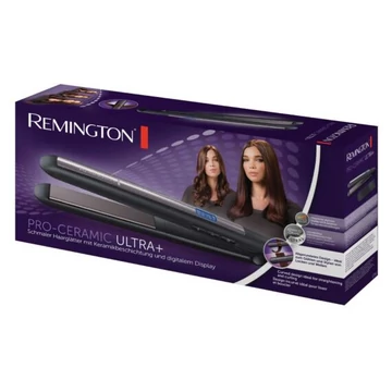 Remington S7750 Pro-Ceramic Ultra LCD, 230°C, fekete-lila kerámia hajvasaló