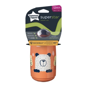 Tommee Tippee itatópohár - Superstar Sippee Cup csőrös 390ml 12hó terrakotta