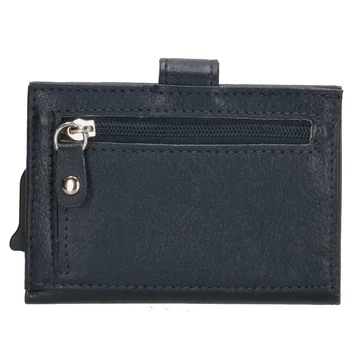 18208002 Hide and Stitches safety wallet tengerészkék