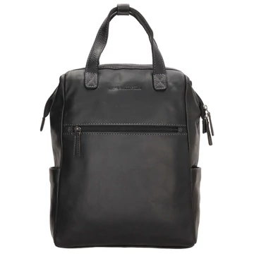 Hide and Stitches japura női hátizsák, fekete - elölnézet - EmBexy