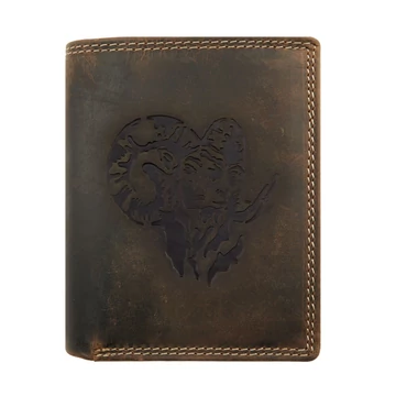 412772 606 Giorgio Carelli motívumos pénztárca muflon fej