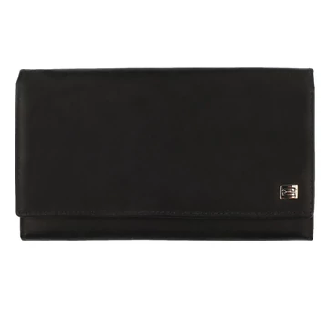 642120 012 Choice női bőr pénztárca fekete – 17,5 × 10 × 3 cm, valódi bőr, patentzár