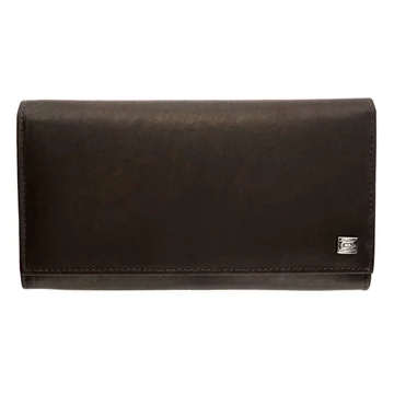 642960 011 Choice női bőr pénztárca barna – 18 × 10 × 3,5 cm, valódi bőr, patentzár