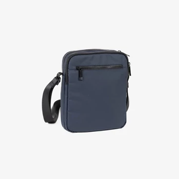 Matties Bags férfi oldaltáska – kék – elölnézet