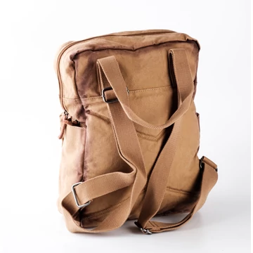 Greenburry Canvas kézzel készített párnázott hátrésszel készült laptop tartós táska