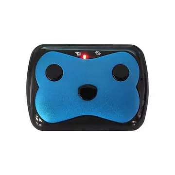 wonlex PT02 háziállat GPS nyomkövető, kutya, macska, ló részére, kék