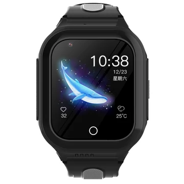 Wonlex KT24S-F (8.1 android operációs rendszerrel) gyermek okosóra GPS nyomkövetővel, fekete