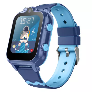 Wonlex KT18-B (8.1 android operációs rendszerrel) gyermek okosóra GPS nyomkövetővel, kék
