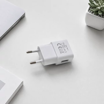 Hálózati USB adapter okosórákhoz 5V, 1A, illusztrált háttérrel