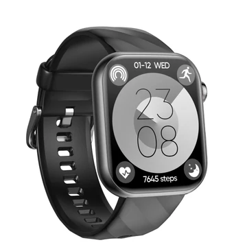 Wonlex MF15-F bluetooth EKG és vércukormérő okosóra, fekete