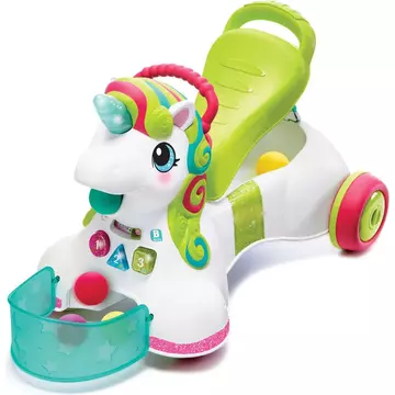 Infantino Sit, Walk &amp; Ride Unicorn 3az1-ben járássegítő