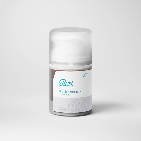 Fekete szappan 50 ml, természetes összetevőkkel, zsíros és érzékeny bőrre