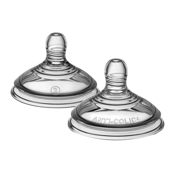 Tommee Tippee cumisüveg cumi Advanced anti colic 2 db közepes folyású