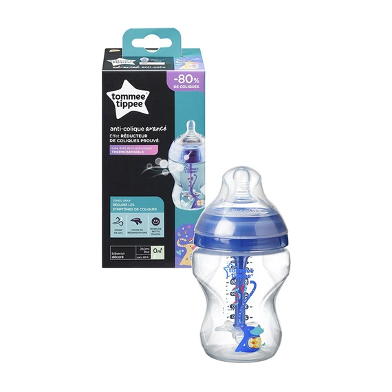 Tommee Tippee cumisüveg Advanced anti colic 260 ml kék