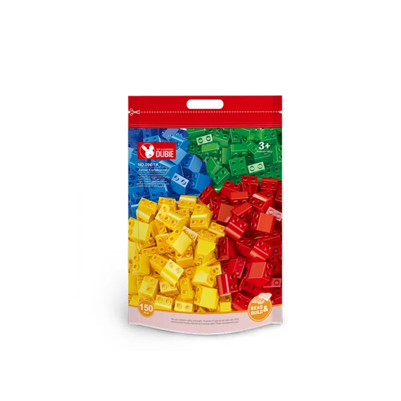 WANGE® - DUBIE 096-1A | lego duplo-kompatibilis építőjáték készlet | 150 db építőkocka | Junior építőkészlet