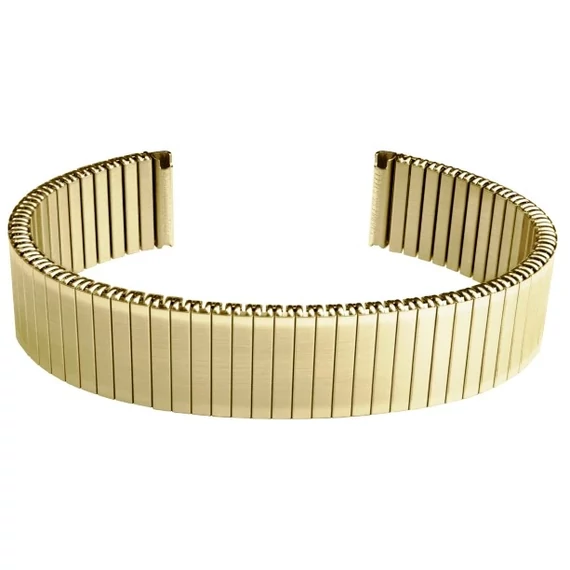 EmBexy SteelLine FIXO 6051 fém óraszíj 20 mm arany flexibilis