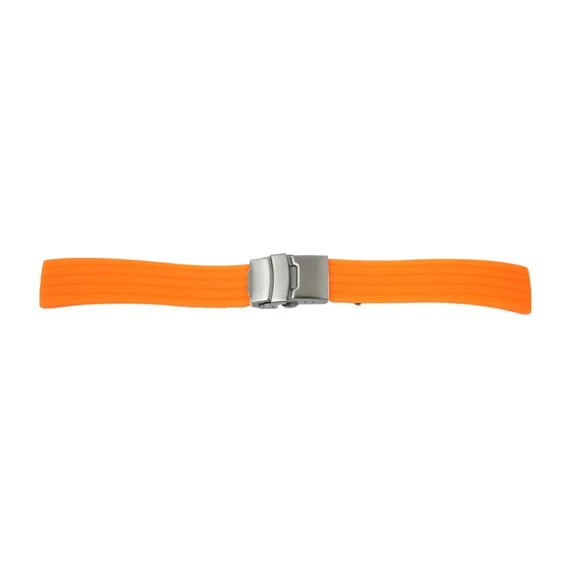EmBexy SoftLine JD001 szilikon óraszíj 22 mm narancssárga