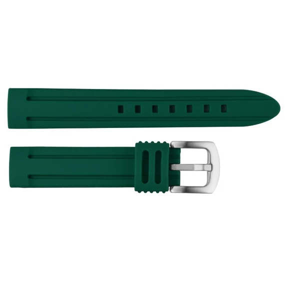 EmBexy SoftLine JD013 szilikon óraszíj 22 mm zöld