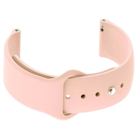 EmBexy SoftLine JD1606 szilikon óraszíj 20 mm gombos záródás rózsaszín