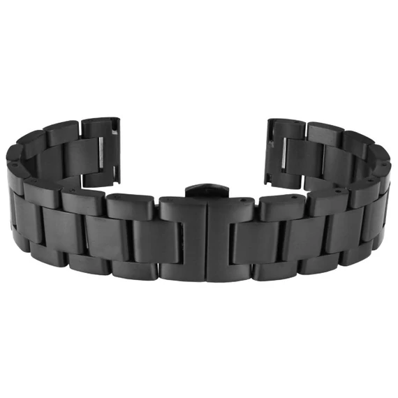 EmBexy SteelLine GD005 fém óraszíj 22 mm fekete