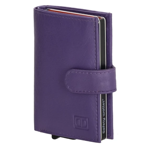 18208021 Hide and Stitches safety wallet lila