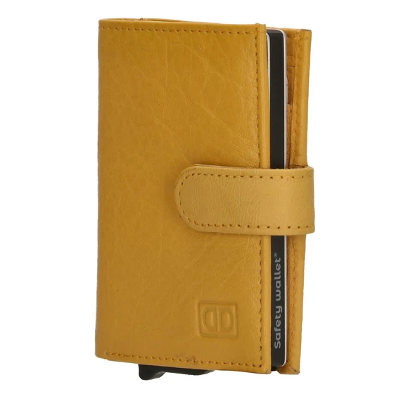 18208027 Hide and Stitches safety wallet okkersárga