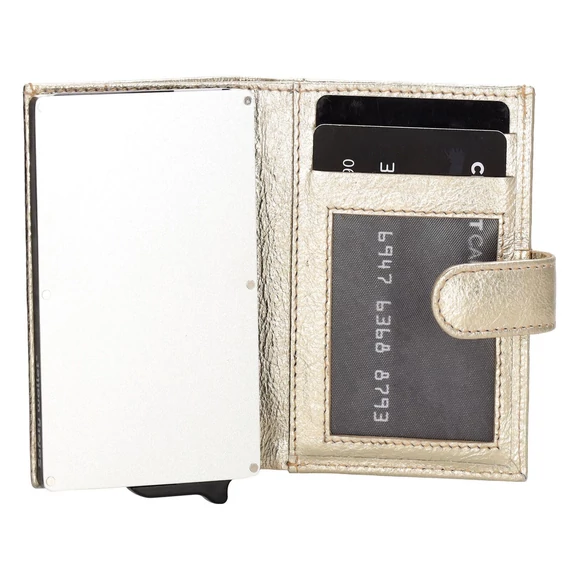 18208996 Hide and Stitches safety wallet arany