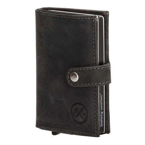 20208001 Hide and Stitches safety wallet ajándékdoboz fekete