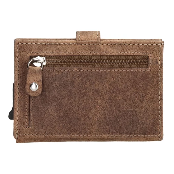 20208006 Hide and Stitches safety wallet ajándékdoboz barna