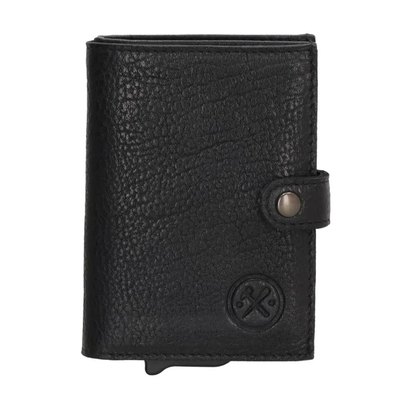 20572 001 Hide and Stitches safety wallet fekete