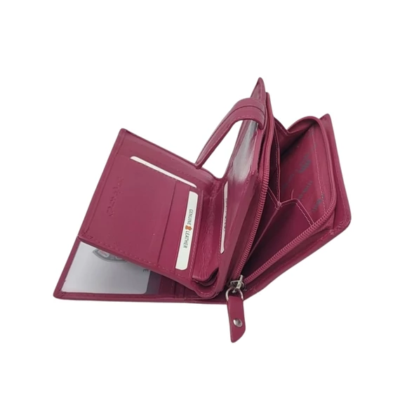 516408 065 Giorgio Carelli bőr pénztárca pink