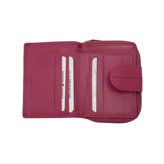 Giorgio Carelli 6417-es bőr pénztárca pink – 