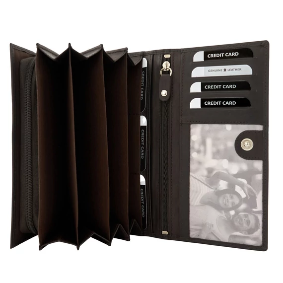 642960 011 Choice női bőr pénztárca barna