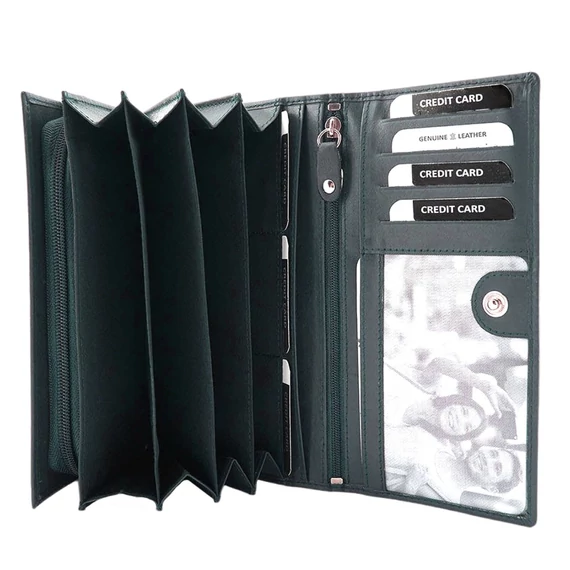 642960 017 Choice női bőr pénztárca kék