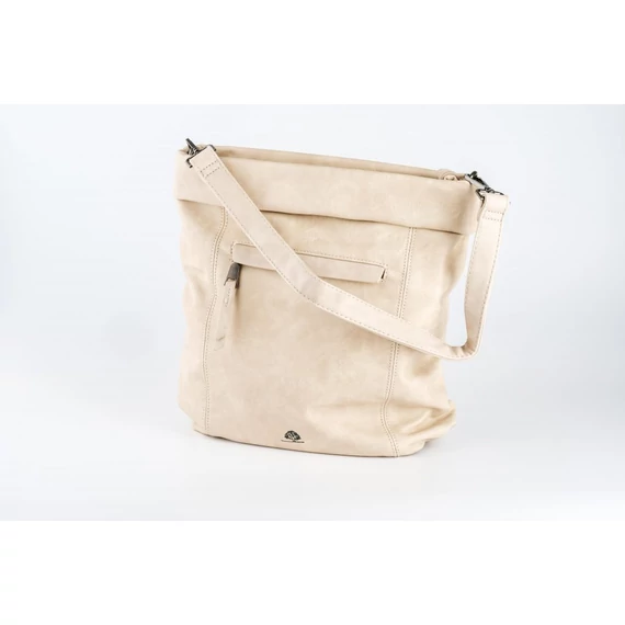 Greenburry műbőr oldaltáska, rendező zsebekkel 31*32 cm - Bézs