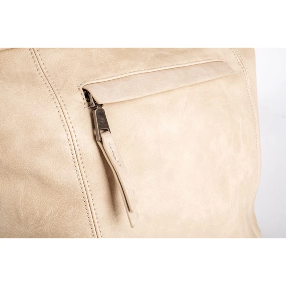 Greenburry műbőr oldaltáska, rendező zsebekkel 31*32 cm - Bézs