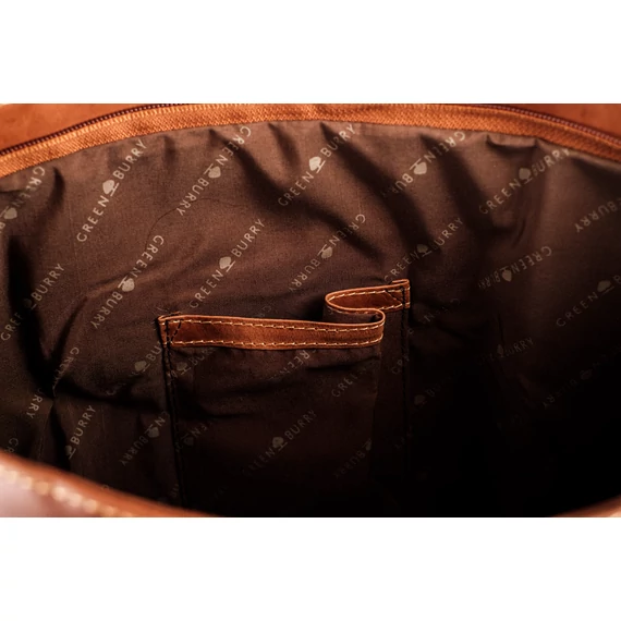 GreenBurry bivalybőr Shopper 39×37 cm