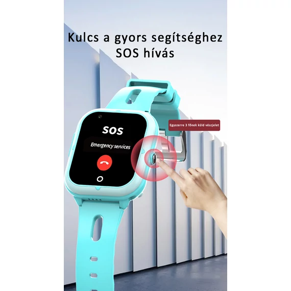 CT07S gyermek okosóra bemutató – GPS