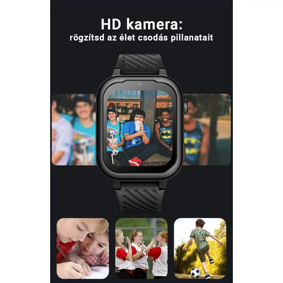Wonlex KT15PRO okosóra hátlap – rózsaszín és szürke modell érzékelőkkel