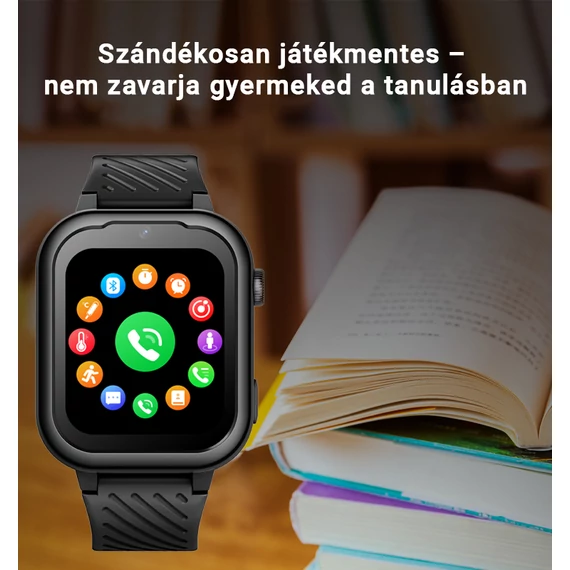 KT15PRO gyermek és tini okosóra – rózsaszín