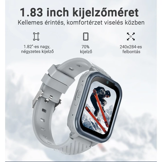 színes alkalmazás ikonokkal a kijelzőn
