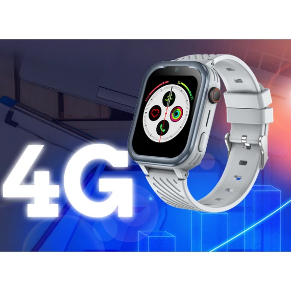 KT15PRO-SZ szürke gyermek okosóra menünézettel