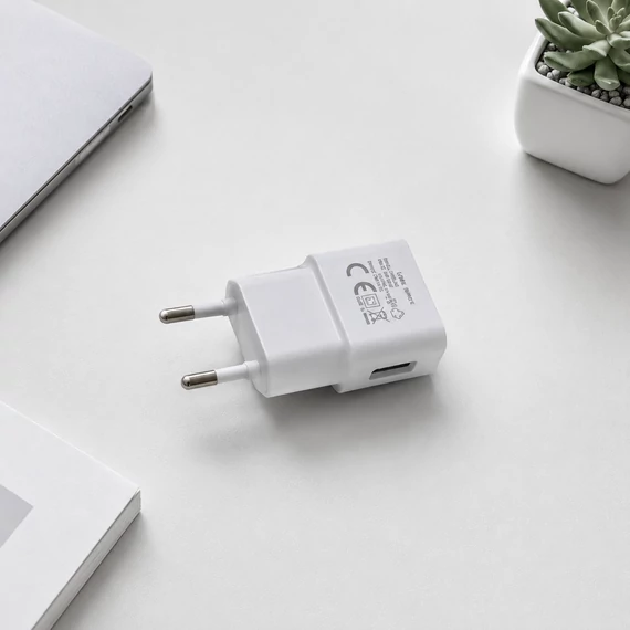 Hálózati USB adapter okosórákhoz 5V, 1A, illusztrált háttérrel