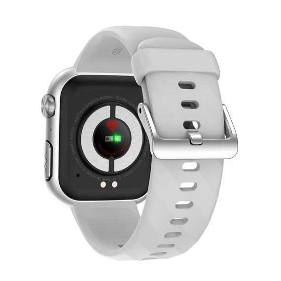 Wonlex MF15-S bluetooth EKG és vércukormérő okosóra, ezüst/szürke