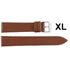 EmBexy Classic 702XL bőr óraszíj XL 20 mm barna