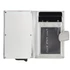 18208998 Hide and Stitches safety wallet ezüst