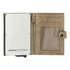 20572 031 Hide and Stitches safety wallet homok