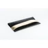 Khoani valódi bőr clutch típusú borítéktáska alkalmakra 25*15 cm - Fekete/Arany