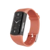 Wonlex MF12-O bluetooth EKG és vércukormérő okosóra, narancssárga, perspektivikusan balra